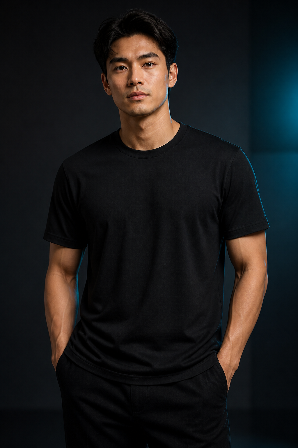 Custom print T-shirt mockup