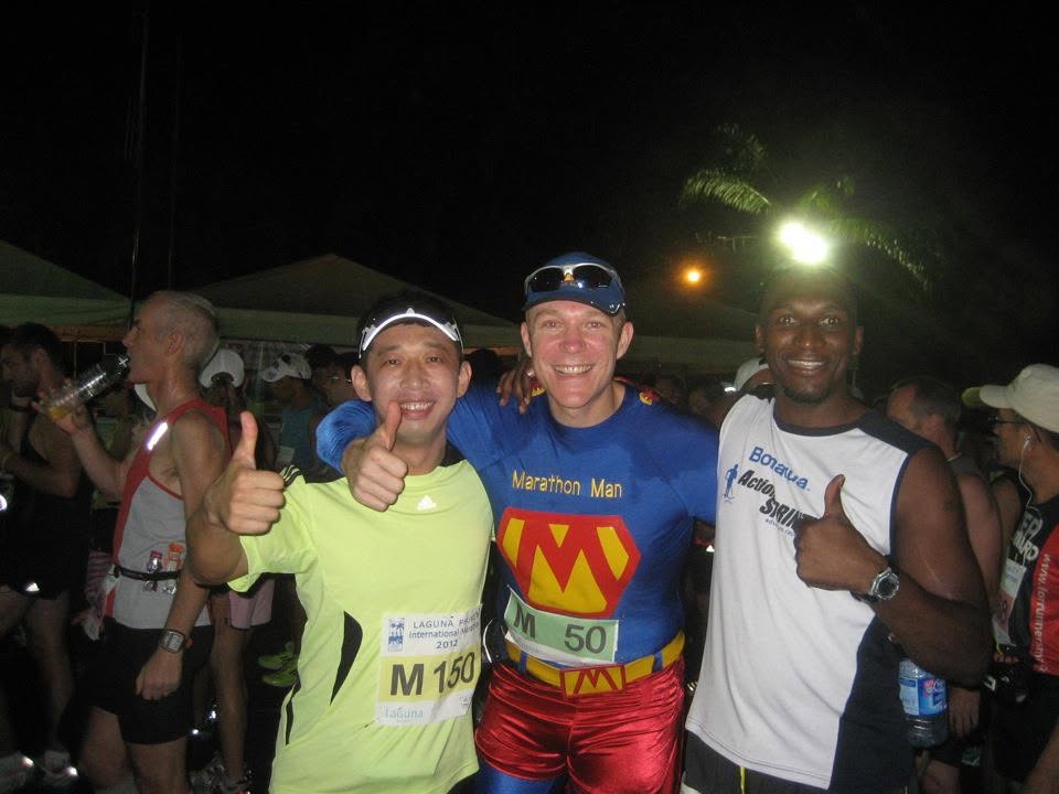 early morning before start line